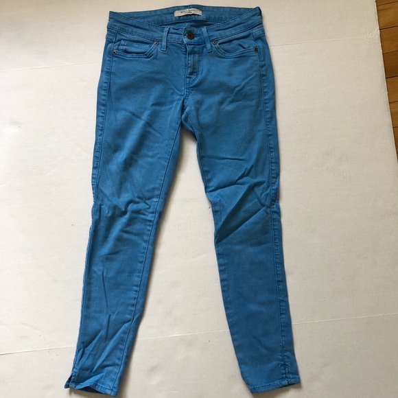 Rich & Skinny Blue Colored Denim Jeans 26 - Picture 2 of 6